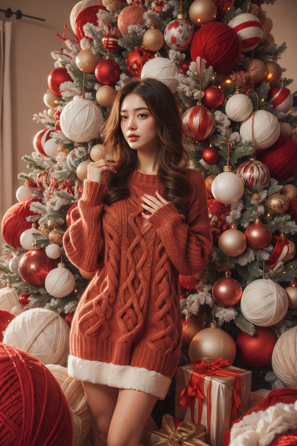 00001-3953534848-_lora_蘑菇纱线球_0.6_,1girl in red sweater,giant yarn ball,created infinite,extremely detailed,beautiful,dramatic,intricate,elegant,c.png